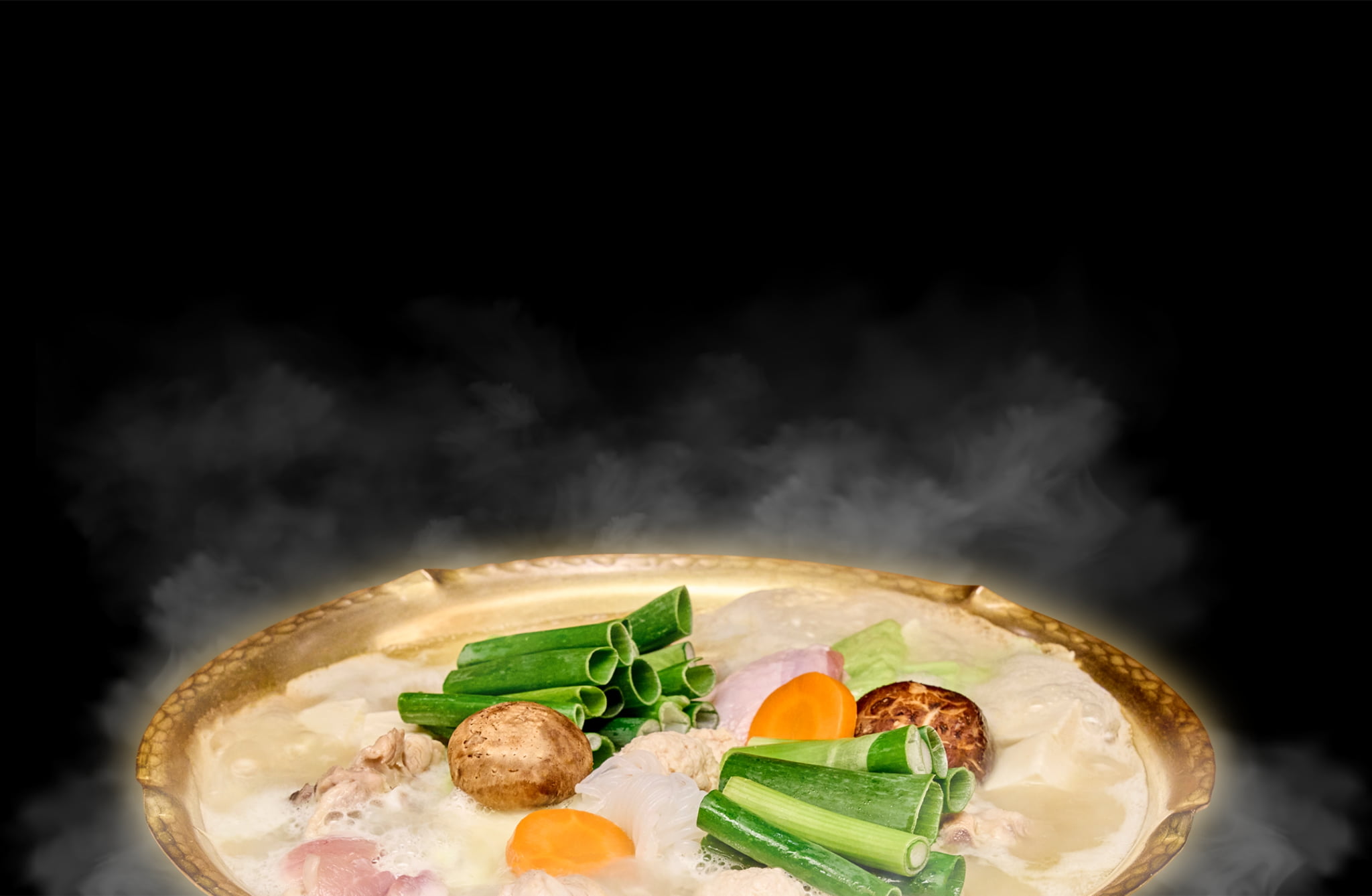 博多廊の水炊き鍋